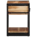 Miniatyrbilde 8 av 11: vidaXL Nattbord 40x35x50 cm Solid Akasietre