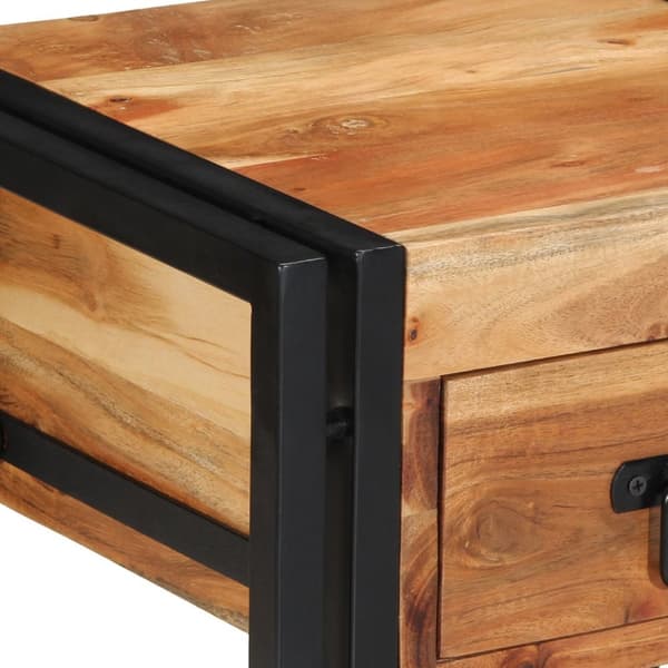 vidaXL Nattbord 40x35x50 cm Solid Akasietre