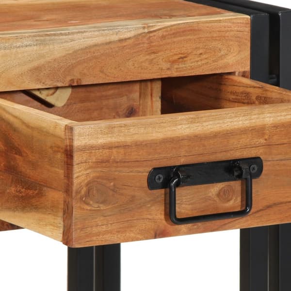 vidaXL Nattbord 40x35x50 cm Solid Akasietre