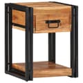 Miniatyrbilde 2 av 11: vidaXL Nattbord 40x35x50 cm Solid Akasietre