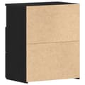 Miniatyrbilde 7 av 11: vidaXL Nattbord i Svart Eik 50x32x60 cm i Konstruert Tre