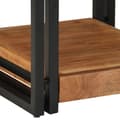 Miniatyrbilde 11 av 11: vidaXL Nattbord 40x40x50 cm Solid Akasietre