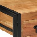Miniatyrbilde 10 av 11: vidaXL Nattbord 2-pakning 40x40x50 cm Massivt Akasietre