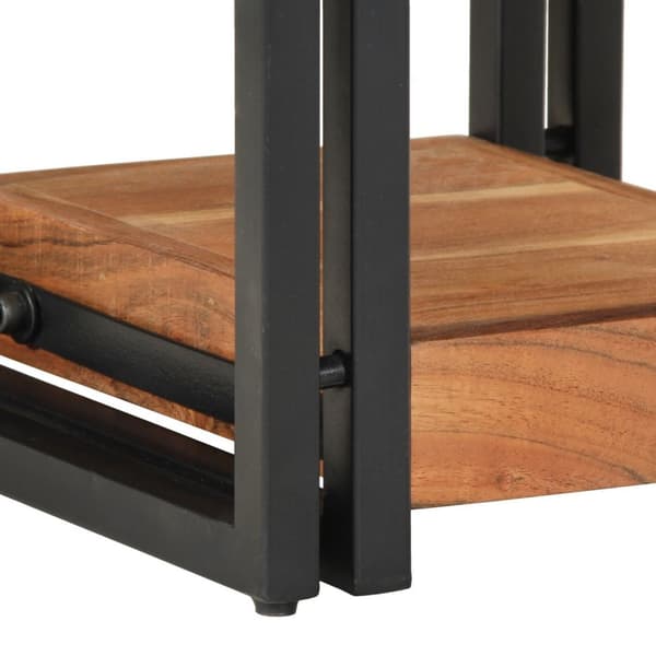 vidaXL Nattbord 30x30x40 cm Solid Akasietre
