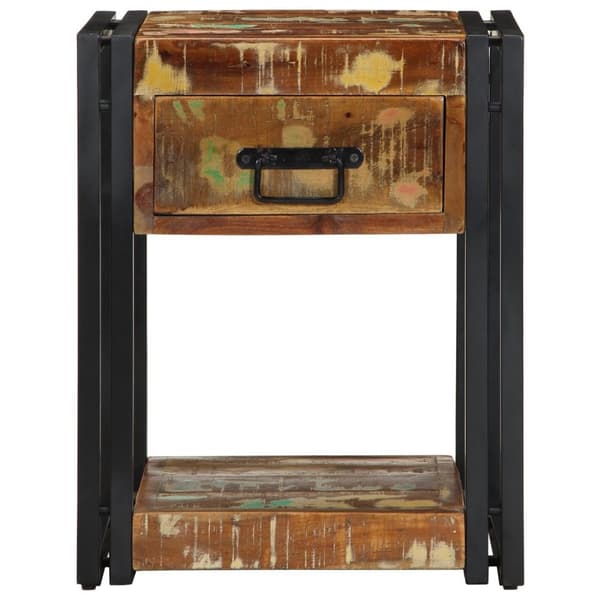 vidaXL Nattbord 40x35x50 cm Solid Tre Gjenvunnet