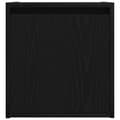 Miniatyrbilde 7 av 11: vidaXL Veggmontert nattbord svart 38x34x40 cm