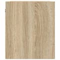 Miniatyrbilde 9 av 11: vidaXL Veggmontert nattbord 2 stk sonoma eik 38x34x40 cm