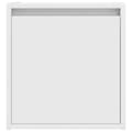 Miniatyrbilde 8 av 11: vidaXL Veggmontert nattbord 2 stk hvit 38x34x40 cm