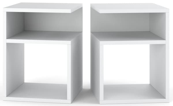 Modernt Sängbord Vit 30CM Sängbord Sovrumsmöbler Nakastlik