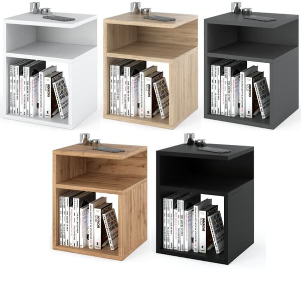 Modernt Sängbord Vit 30CM Sängbord Sovrumsmöbler Nakastlik