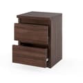 Pikkukuva 2 / 11: Yöpöytä 30 CM Wenge Oak 2S Yöpöytä Makuuhuoneen kalusteet Nakastlik