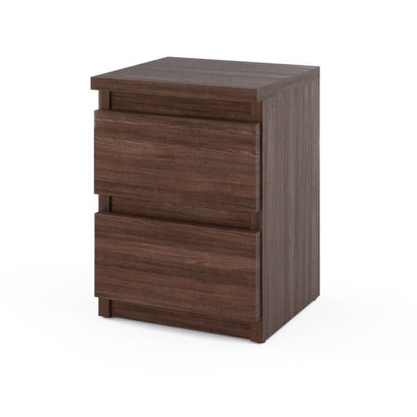 Yöpöytä 30 CM Wenge Oak 2S Yöpöytä Makuuhuoneen kalusteet Nakastlik