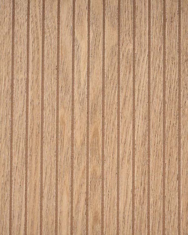 Natbord Sort MDF Lyst træ Ribbet design Natbord med 1 skuffe Moderne soveværelse