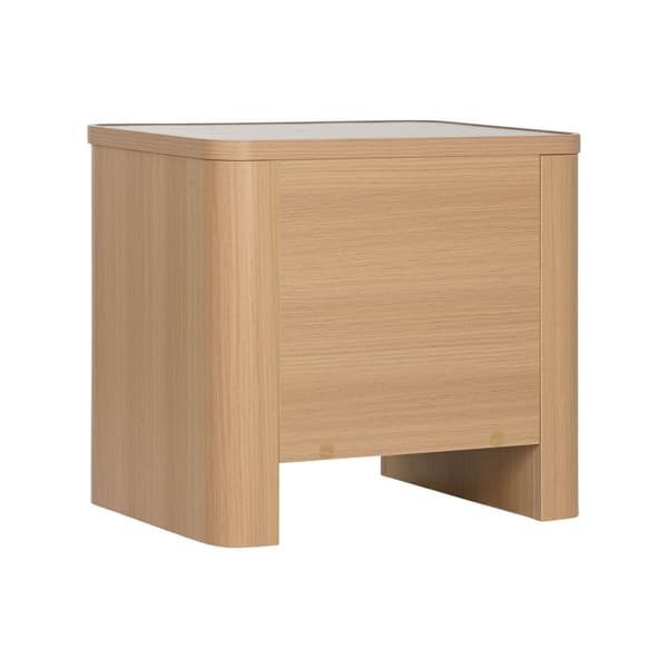 Natbord Home ESPRIT Natur Lysegrå 56 X 40 X 51 cm