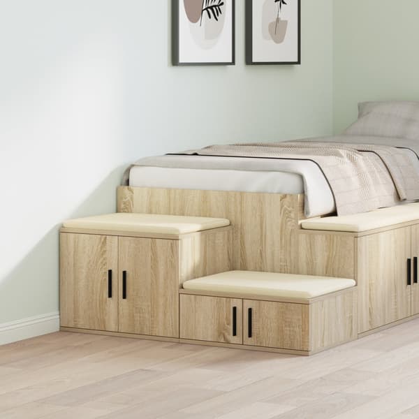 Förvaringsskåp Sonoma Ek 108x41x40 cm Tillverkat av Konstruerat trä