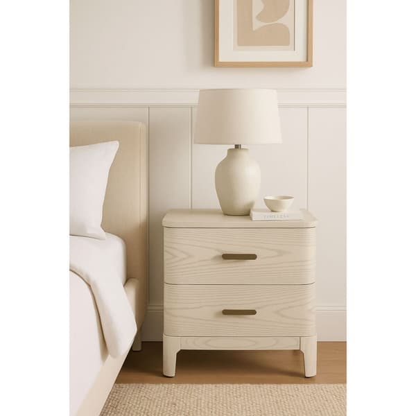 Natbord Home ESPRIT Lysegrå 53 x 42 x 56,2 cm