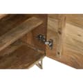 Miniatyrbild 7 av 9: Nattduksbord Home ESPRIT Gyllene Naturell 50 x 40 x 50 cm