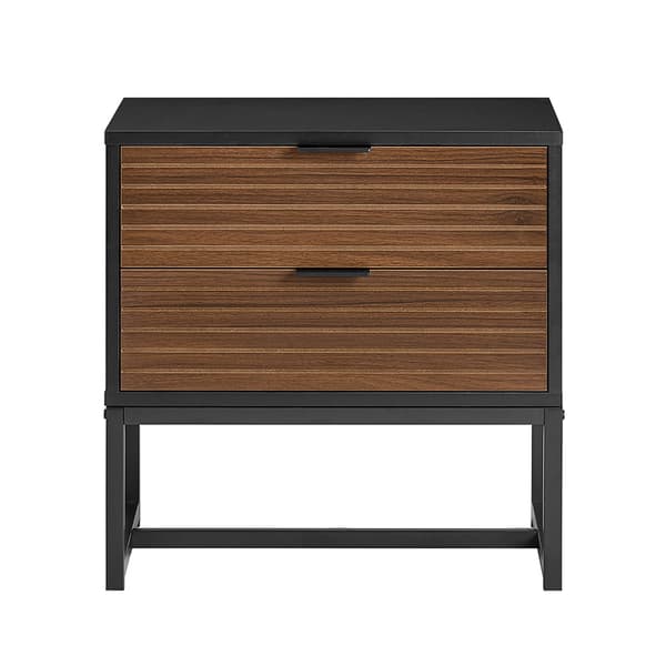 Natbord, FBT156-BR, Længde 50 cm Bredde 40 cm Højde 50 cm, Brun