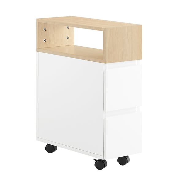 Natbord, FBT155-WN, 20x50x61 cm, Hvid