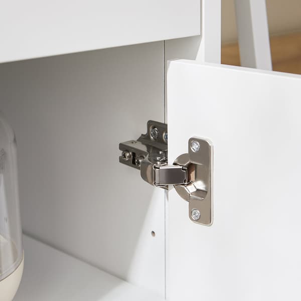 Sängbord, FWT108-W, 32x40x76 cm, Vit