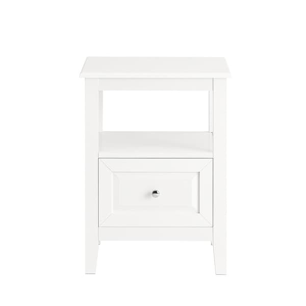 Natbord, FBT131-W, 45x35x60 cm, Hvid