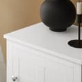 Miniatyrbillede 5 af 5: Sengebord, FBT113-W, 45x35x60 cm, Hvid