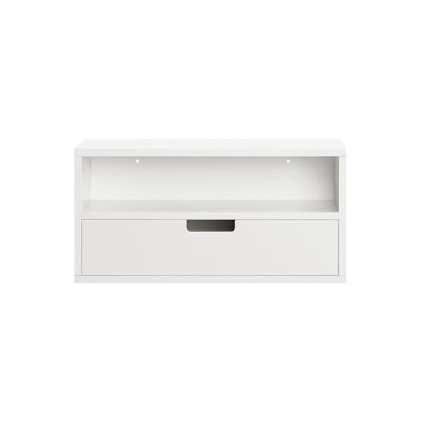 Natbord, NKD03-W, 45x25x22 cm, Hvid