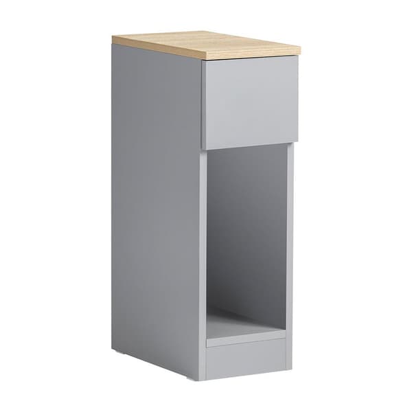 Sidobord, FBT111-HG, Längd 20 cm Bredd 35 cm Höjd 60 cm, Grå