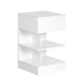 Miniatyrbillede 1 af 5: Sengebord, FBT49-W, 39x39x65 cm, Hvid