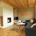 Miniatyrbild 2 av 6: Avlastningsbord - Relaxdays - Paket med 2 - Svart och Vit - Nutida - Att montera själv