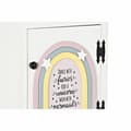 Miniatyrbild 7 av 7: Nattduksbord DKD Home Decor Barn Grå Rosa Vit Gul (40 x 29 x 73,5 cm)