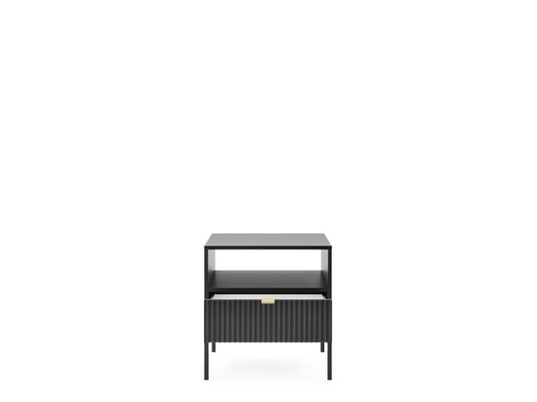 FURNLUX YÖPÖYTÄ AVON MUSTA 54CM