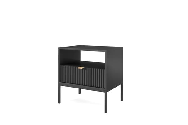FURNLUX YÖPÖYTÄ AVON MUSTA 54CM