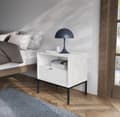 Miniatyrbillede 4 af 5: FURNLUX NATBORD AVON HVID 54CM