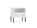 Miniatyrbild 1 av 8: FURNLUX NATTDUKSBORD CLEARING VIT & SVART 50CM