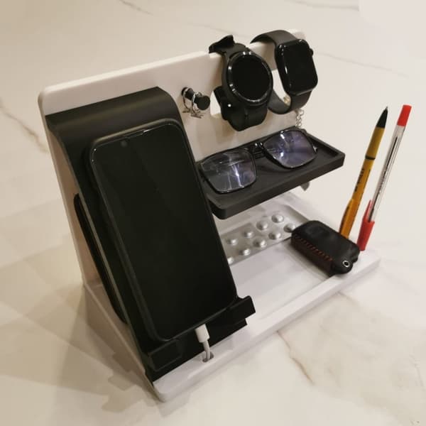 Everyday desktop bedside accessories oraganiser
