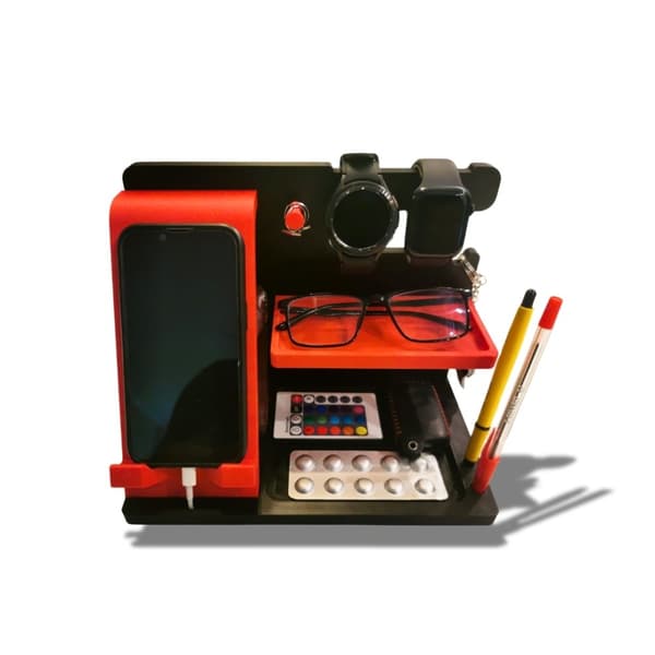 Everyday desktop bedside accessories oraganiser