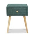 Miniatyrbillede 2 af 8: Sengebord, 46,5x62x37 cm, Turkis