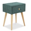 Miniatyrbillede 1 af 8: Sengebord, 46,5x62x37 cm, Turkis