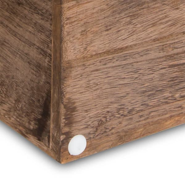 Skammel Sidebord, 38x40x40 cm, Brun
