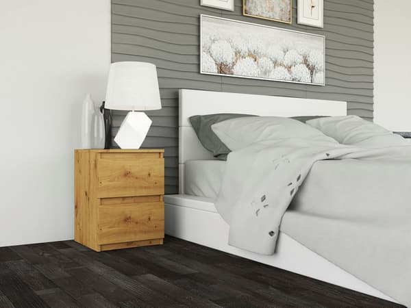 Sängbord Malwa M2 - Artisan Oak