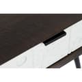 Miniatyrbild 6 av 6: Nattduksbord DKD Home Decor 45 x 38 x 50 cm Svart Metall Vit Mangoträ Wengue