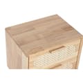 Miniatyrbild 3 av 6: Nattduksbord Home ESPRIT Trä Metall Rattan 40 x 30 x 48 cm