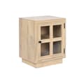 Miniatyrbillede 1 af 9: Natbord Home ESPRIT Natur Krystal Mangotræ 45 x 35 x 57 cm