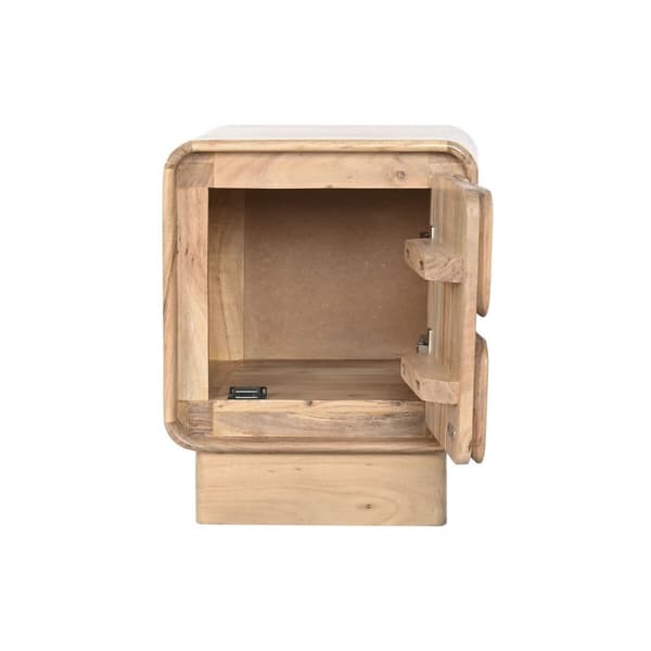 Natbord Home ESPRIT Natur 40 x 40 x 50 cm