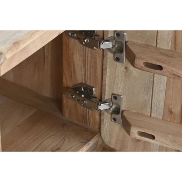 Natbord Home ESPRIT Natur 40 x 40 x 50 cm
