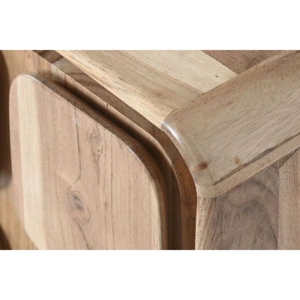 Natbord Home ESPRIT Natur 40 x 40 x 50 cm