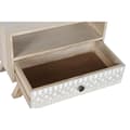 Miniatyrbillede 3 af 7: Natbord DKD Home Decor Hvid Natur Mangotræ 55 x 35 x 45 cm