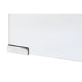 Miniatyrbild 7 av 9: Nattduksbord DKD Home Decor Vit Transparent Glas Trä MDF 50 x 40 x 45,5 cm