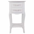Miniatyrbillede 4 af 8: Natbord Alexandra House Living Hvid 31 x 71 x 38 cm